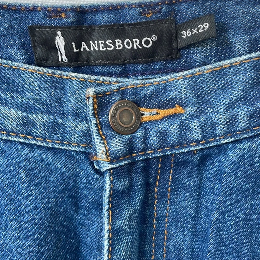 LANESBORO MENS JEANS RELAXED FITS STONEWASHED | Size - Picture 2 of 10